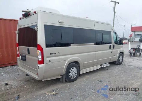 2016 Ram Promaster 3500 High Roof z USA, uszkodzony, nr VIN 3C6URVJG3GE102742